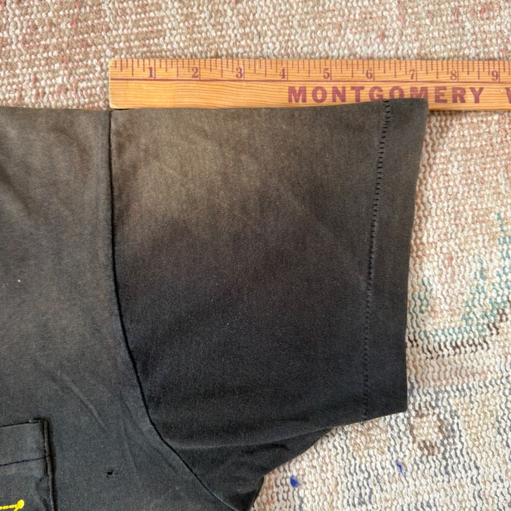 Vintage 1990 Iron Horse Saloon T Shirt Fruit of the Loom Biker Pocket Tee XL - Picture 6 of 6